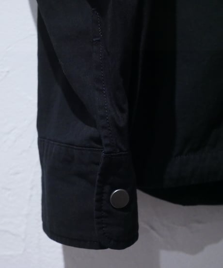 パースプロジェクト【PERS PROJECTS】　RILEY SHORT COACH BLOUSON　ブラック
