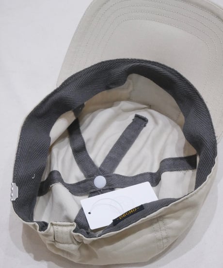 デコー【DECHO】BICOLOR BALL CAP BUCKLE    ベージュ
