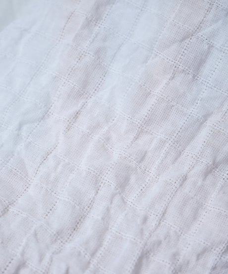 アラン【ARAN】シャーリングパナマドビーシャツ　ホワイト