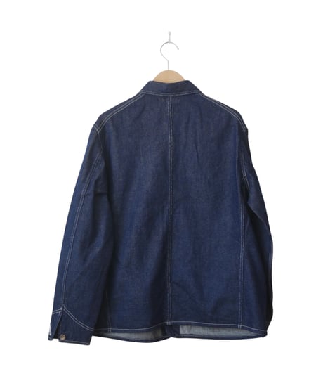 ハツキ【HATSKI】　Cotton Denim Coverall　インディゴ