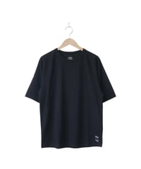 ナンガ【NANGA】ドライミックス ラグランスリーブ Tシャツ　ブラック