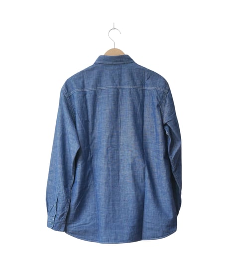 ティグルブロカンテ【TIGRE BROCANTE】　4.5ozシャンブレーレギュラーワークシャツ　インディゴ