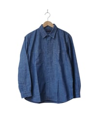 ティグルブロカンテ【TIGRE BROCANTE】　4.5ozシャンブレーレギュラーワークシャツ　インディゴ
