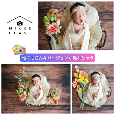 【4月1週目金曜】フローラルコクーン＋黒猫衣装付き