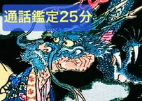 【1名鑑定】通話による霊視鑑定(25分) [1 person appraisal] Psychic appraisal by call (25 minutes)