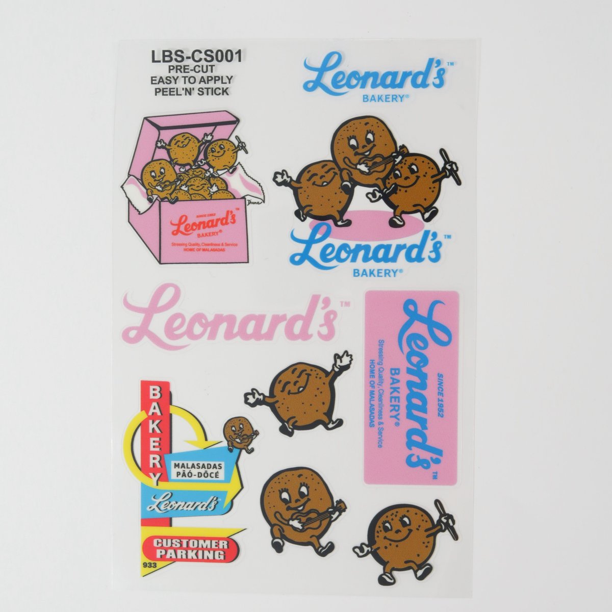 オリジナルステッカー アソートクリア | Leonard's Japan ONLINE SHOP