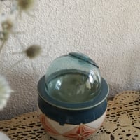 花鉢＋浮き玉＋豆電球＝ランプ【仮完成品セット】