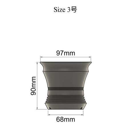 【Satellite】アガベ専用デザイン植木鉢。3Dプリントで軽量・通気性抜群の機能美鉢