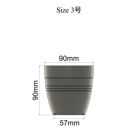 【Orbit】アガベ専用デザイン植木鉢。3Dプリントで軽量・通気性抜群の機能美鉢