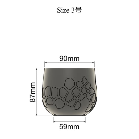 【Voronoi】アガベ専用デザイン植木鉢。3Dプリントで軽量・通気性抜群の機能美鉢