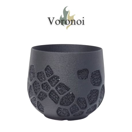 【Voronoi】アガベ専用デザイン植木鉢。3Dプリントで軽量・通気性抜群の機能美鉢