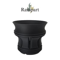 【Rampart】アガベ専用デザイン植木鉢。3Dプリントで軽量・通気性抜群の機能美鉢