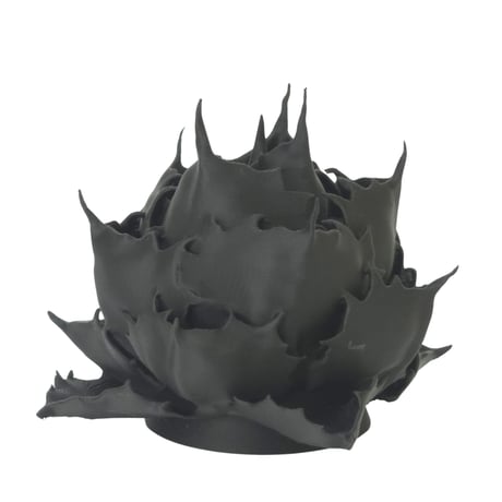 【Black & Blue】3Dプリントで再現したアガベフィギュア モダンインテリア向けフェイクグリーン