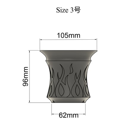 【Heat】アガベ専用デザイン植木鉢。3Dプリントで軽量・通気性抜群の機能美鉢