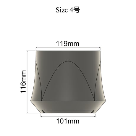 【Arch】アガベ専用デザイン植木鉢。3Dプリントで軽量・通気性抜群の機能美鉢