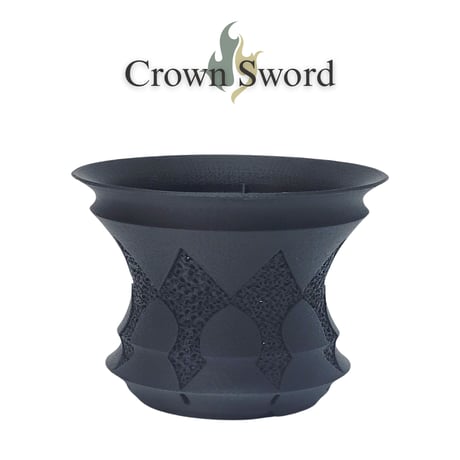【Crown Sword】アガベ専用デザイン植木鉢。3Dプリントで軽量・通気性抜群の機能美鉢