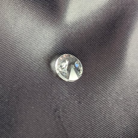 ¥99【7点】ガラス製サンキャッチャーパーツ│フラット ラウンド│8mm クリア