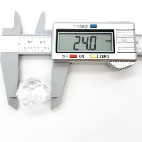 ¥199【1点】ガラス製 サンキャッチャーパーツ│ボールチャーム│20mm クリア