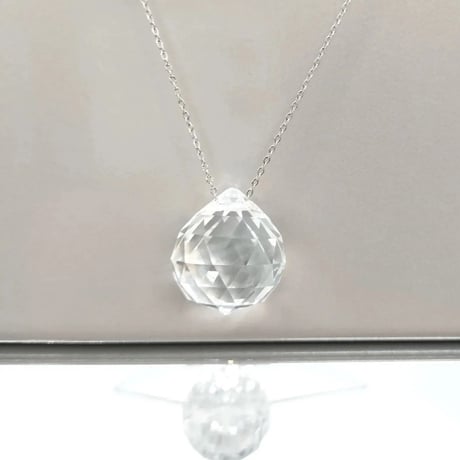 ¥199【1点】ガラス製 サンキャッチャーパーツ│ボールチャーム│20mm クリア