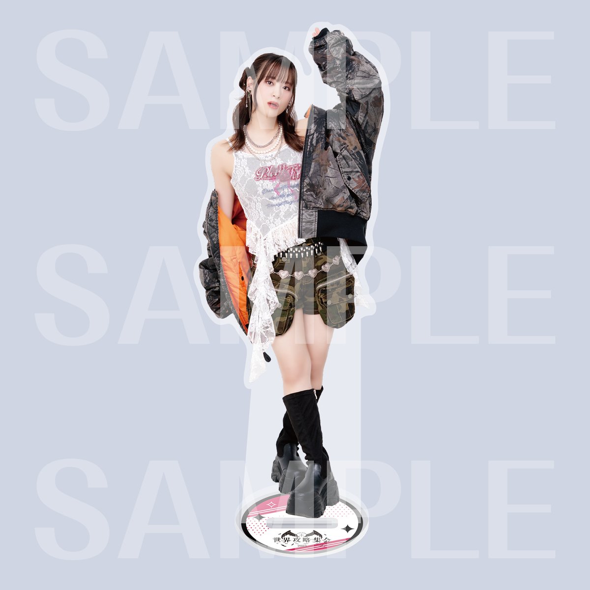 前田佳織里　アクリルスタンドなど 事後通販】アクリルスタンド＜y2kストリートロックver＞ | 前田佳織里