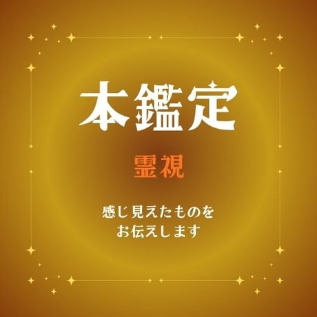 霊視鑑定 | STORES