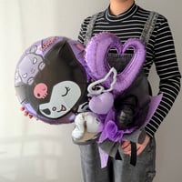 クロミバルーンブーケ｜卒業式・発表会ギフト｜名入れOK