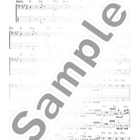 【原曲忠実TAB譜・中上級向け】忘れられないの - サカナクション