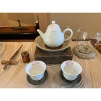 景徳鎮 茶壷 と 茶杯 のセット