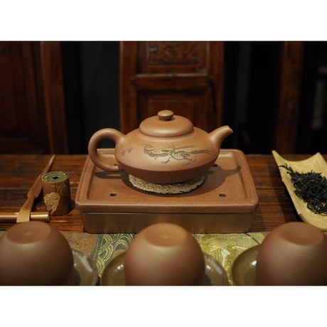 紫砂壺　合歓壺