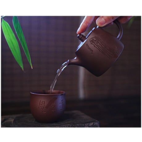 静観紫砂（漢鐸壺）