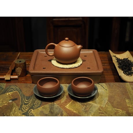 紫砂壺 西施 と 茶杯 のセット