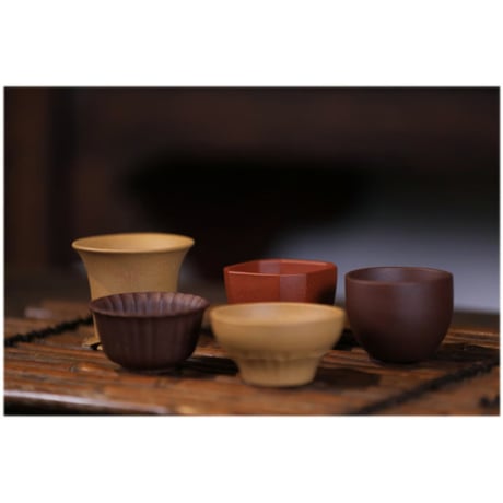 大器天成　紫砂の茶杯ギフトボックス
