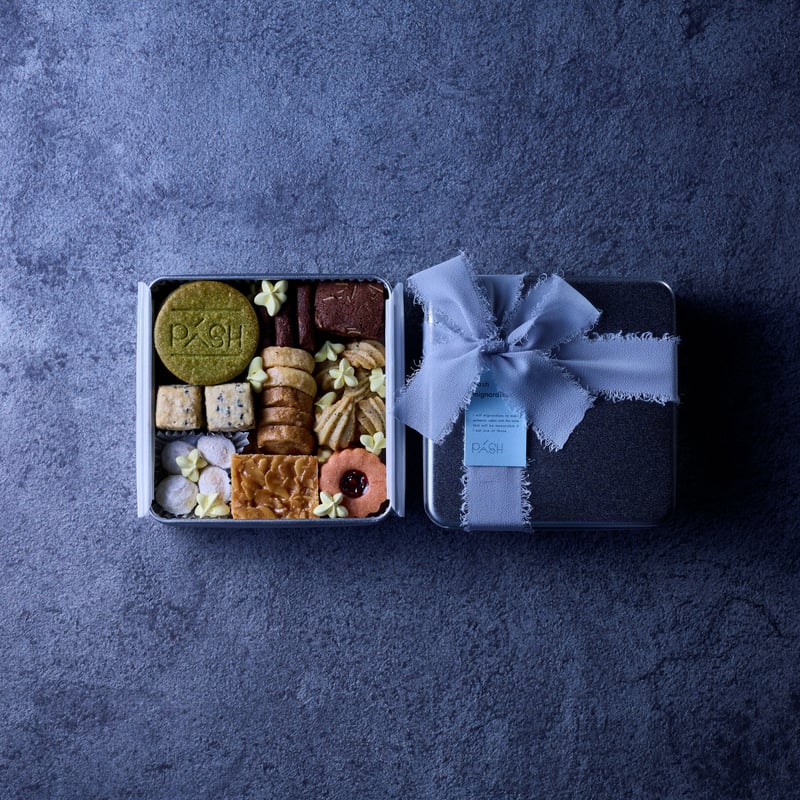 PASHオリジナルクッキー缶 | Patisserie Pash