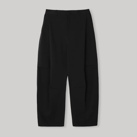 overfit curved wide slacks /4color　VG1120