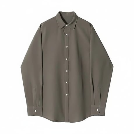 minimal loose overfit shirt /4color　VG1291