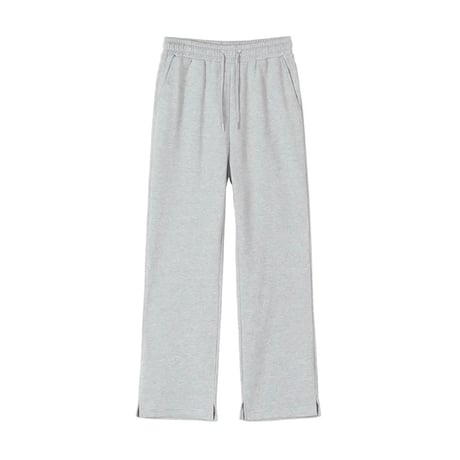 side slit straight sweat pants　VG1068