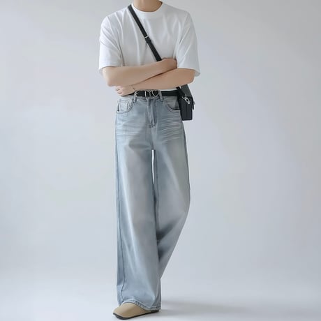 vintage mood wide denim　VM1121