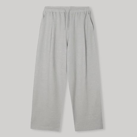minimal wide sweat pants /4color　VG1114