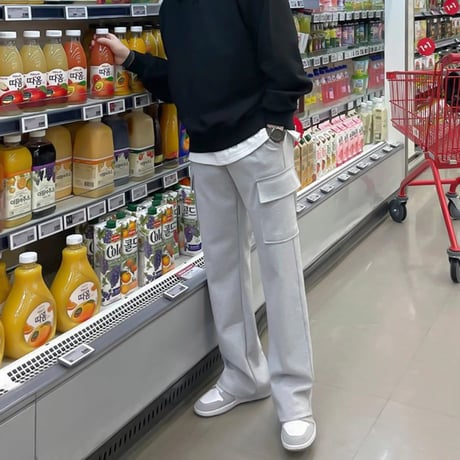 sweat cargo pants /2color　VG1062
