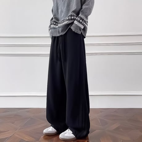 side-line track wide pants /2color　VM1141