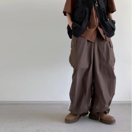 nylon balloon cargo pants　VG1174