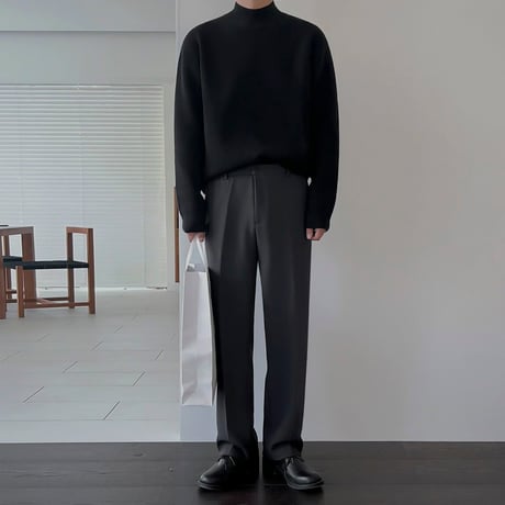 easy straight slacks /3color　VG1085