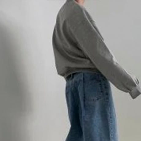 shoulder tuck volume sleeve sweatshirt /2color　VG1168
