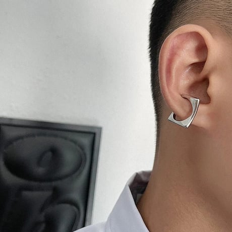 geometric square ear cuff　VG1207