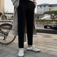 minimal straight ankle slacks　VG1051