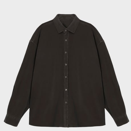 washed corduroy oversized shirt /5color　VG1184