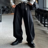 overfit curved wide slacks /4color　VG1120