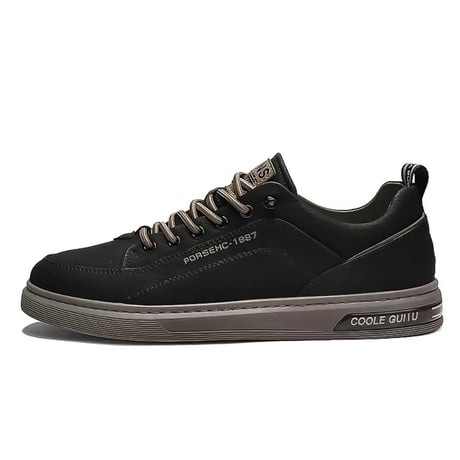 minimal street leather sneakers /2color　VG1311