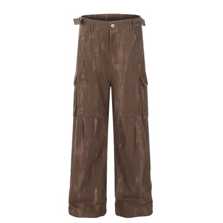grunge wash wide cargo /2color　VM1015