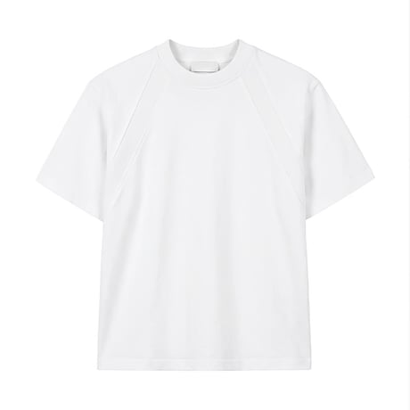 minimal seam line raglan tee /3color　VM1110